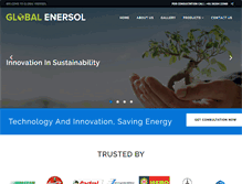 Tablet Screenshot of globalenersol.com